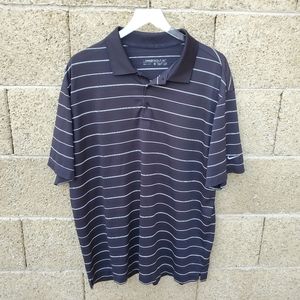 Nike Striped Golf Polo #598